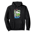 Soccer Is Ruff French Bulldog Playing Hoodie - Streetwear Style Men Women