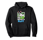 Soccer Is Ruff French Bulldog Playing Hoodie - Streetwear Style Men Women