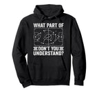What Part Soccer Dont You Understand Hoodie - Fun Novelty Design Unisex