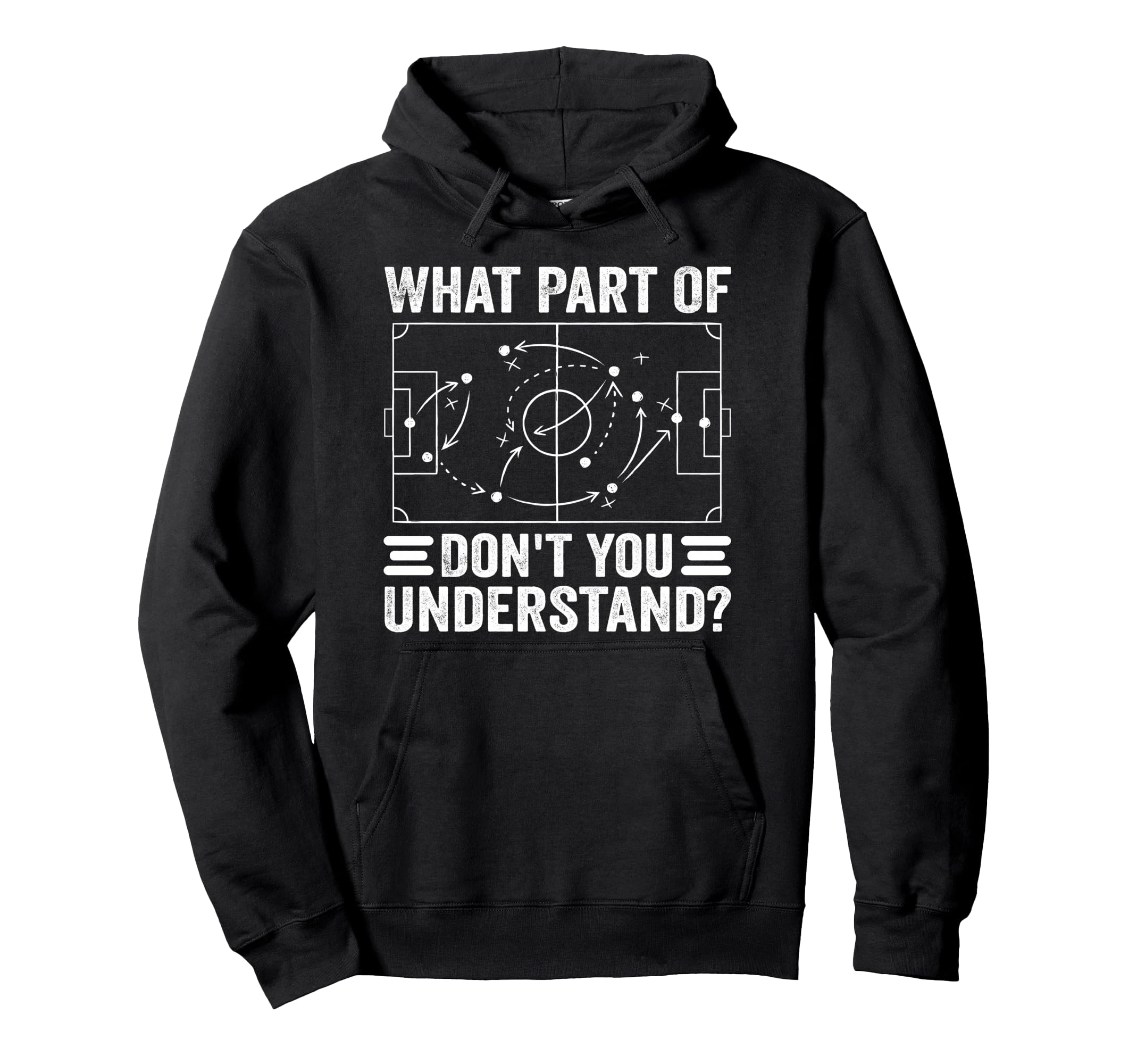 What Part Soccer Dont You Understand Hoodie - Fun Novelty Design Unisex