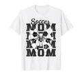 Soccer Mom Mama Coquette Bow Game Day T-Shirt - Unique Graphic Unisex