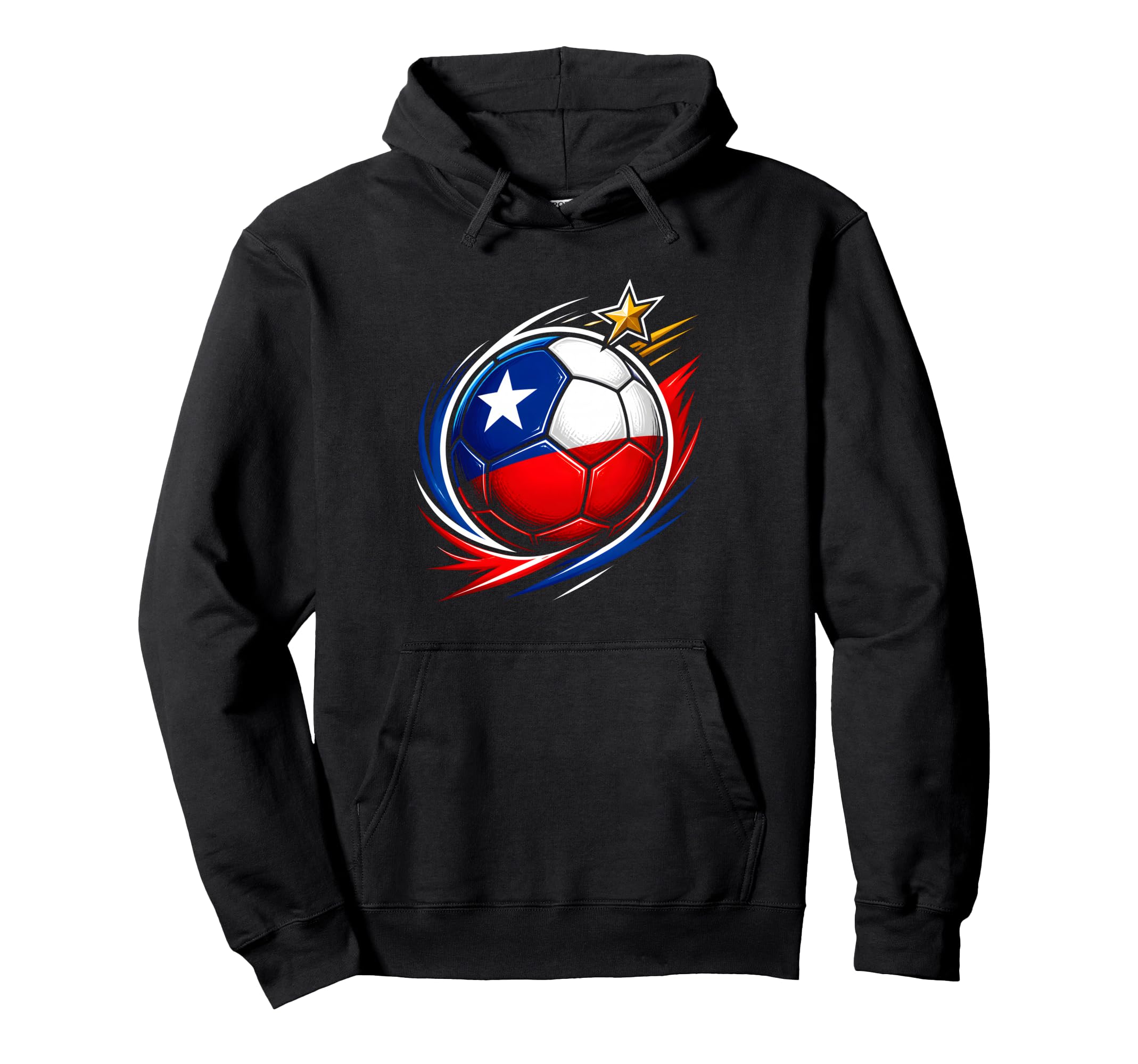 Chile Football Heritage Badge Hoodie - Minimalist Print Unisex