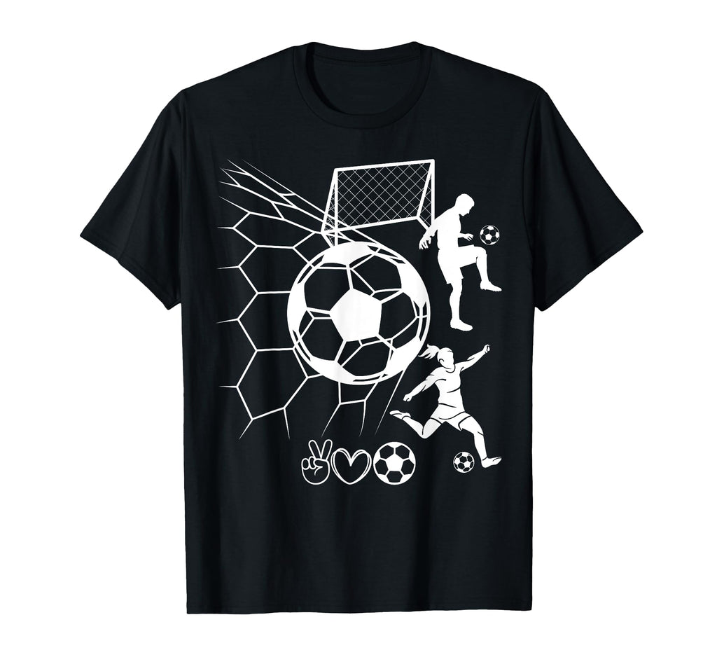 I Love Soccer Real Football Sport T-Shirt - Streetwear Style Unisex