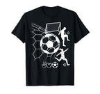 I Love Soccer Real Football Sport T-Shirt - Streetwear Style Unisex