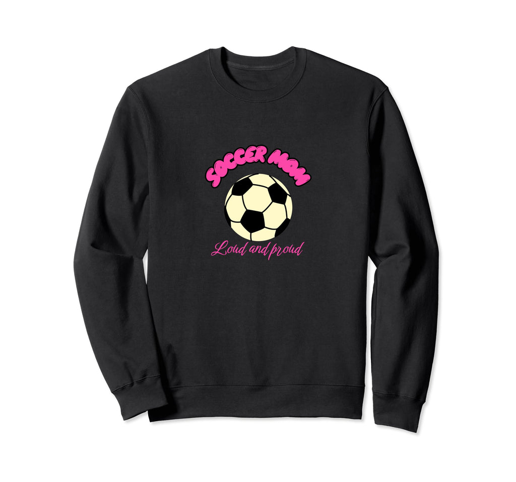 Soccer Mom Sweatshirt - Novelty Apparel for Adults