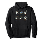 Silly Goose Playing Soccer Player Goalie Hoodie - Graphic Print for Adults