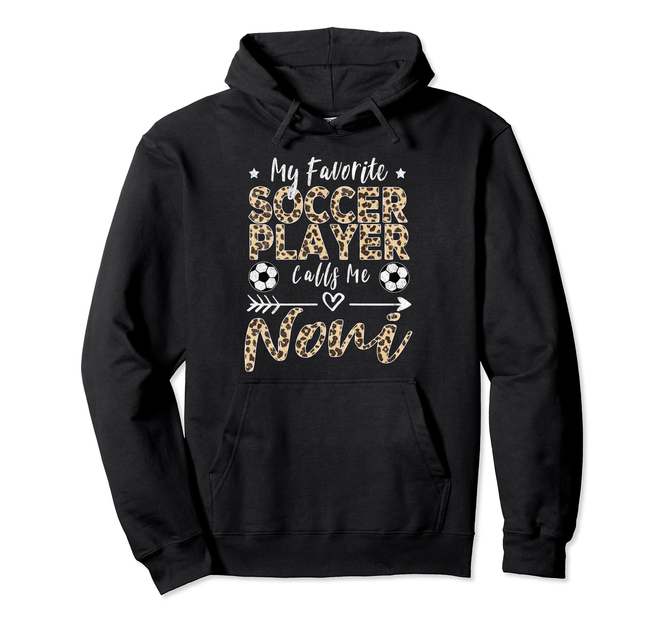 My Favorite Soccer Player Calls Me Noni Hoodie - Unique Graphic Men Women