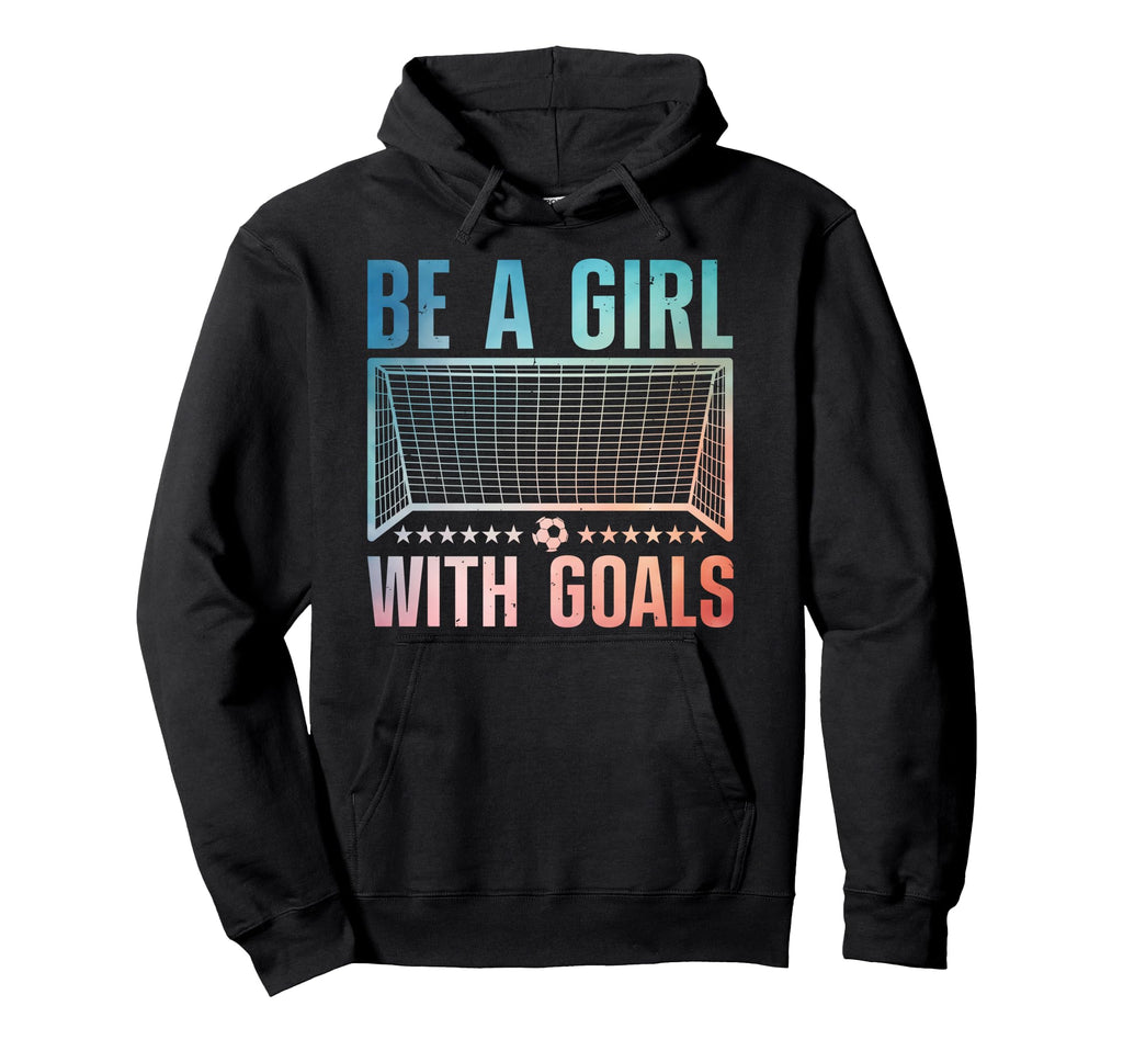 Funny Soccer Art Soccer Player Hoodie - Fun Novelty Design Men Women