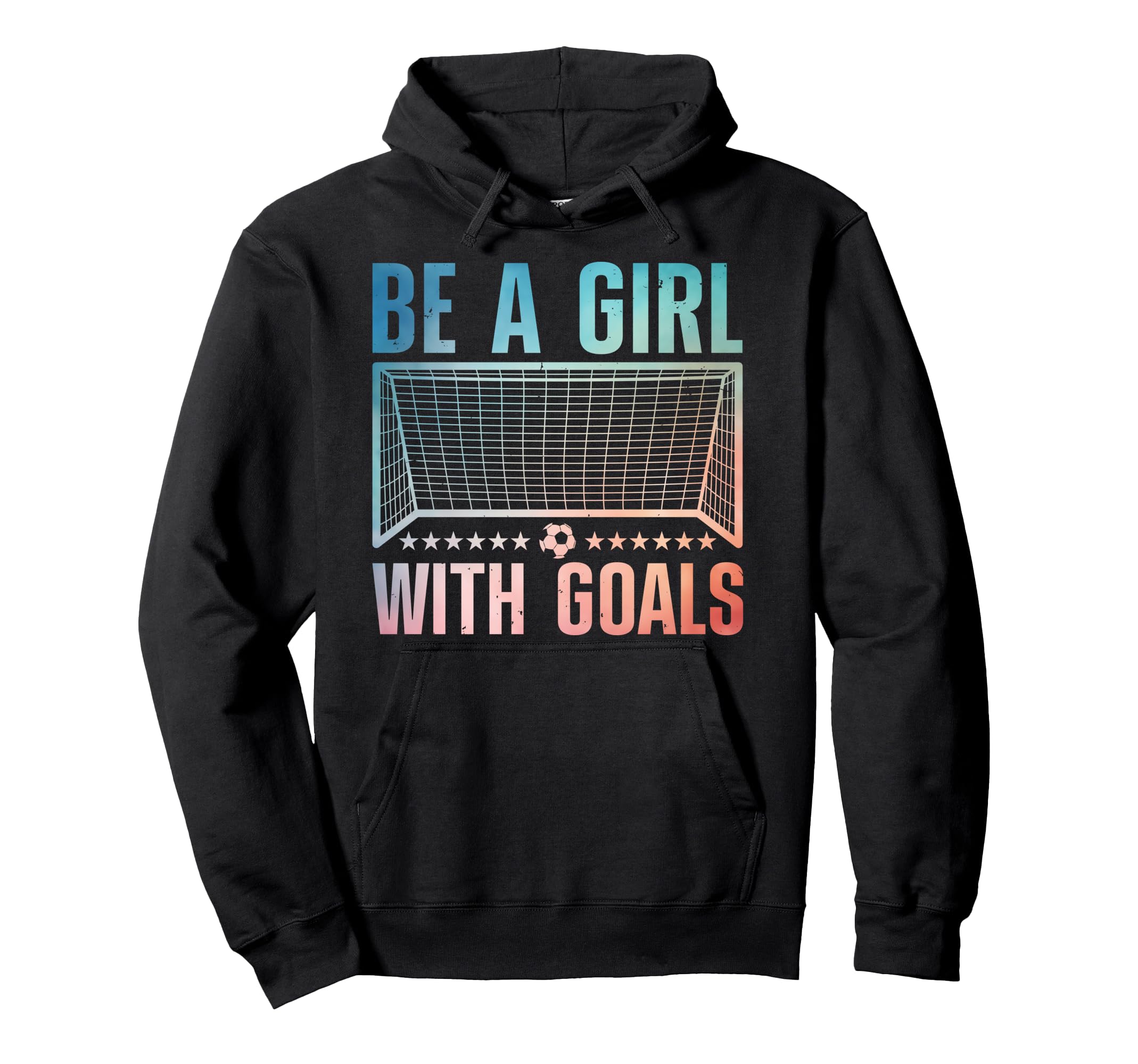 Funny Soccer Art Soccer Player Hoodie - Fun Novelty Design Men Women