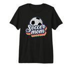 Soccer Mom Happy Mothers Day Mama Mothers T-Shirt - Trendy Graphic Unisex