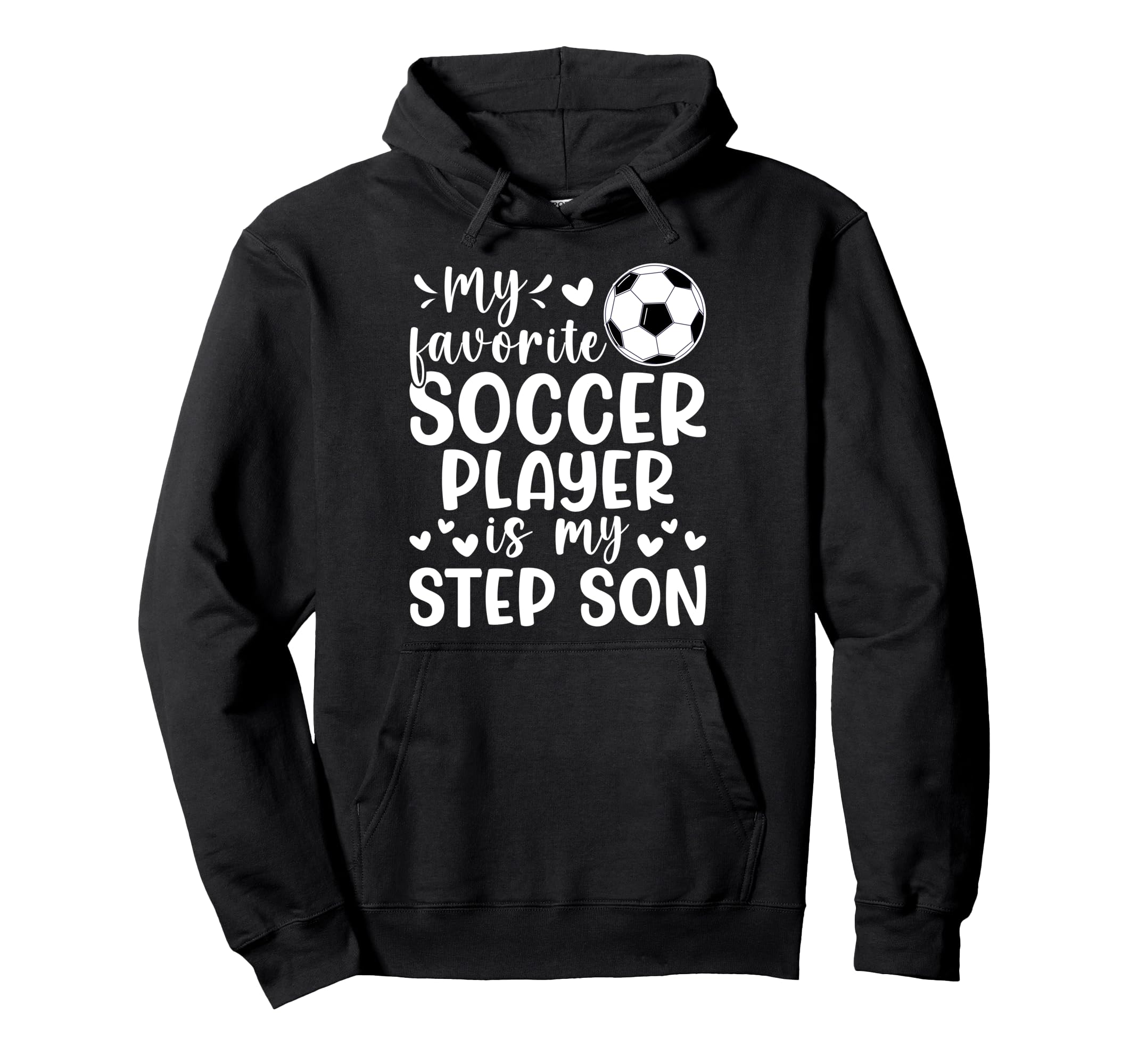 Proud Soccer Step Mom Soccer Player Hoodie - Aesthetic Graphic Men Women