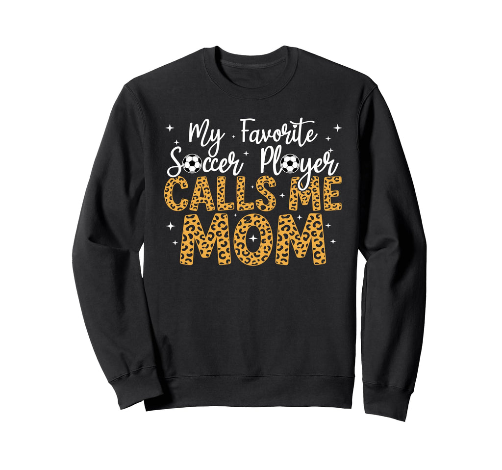 Womens Soccer Mom Mama Mothers Day Sweatshirt - Unique Graphic Men Women