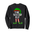 Matching Family Group Soccer Elf Sweatshirt - Novelty Apparel Men Women