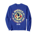 Club America Soccer Is Way Life Sweatshirt - Fun Novelty Design for Adults