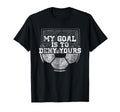 My Goal Is To Deny Yours Soccer T-Shirt - Streetwear Style for Adults