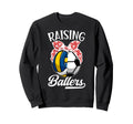 Raising Ballers Volleyball Sweatshirt - Casual Everyday Wear for Adults
