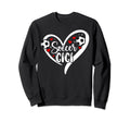 Soccer Gigi Heart Grandma Gigi Sweatshirt - Novelty Apparel Men Women