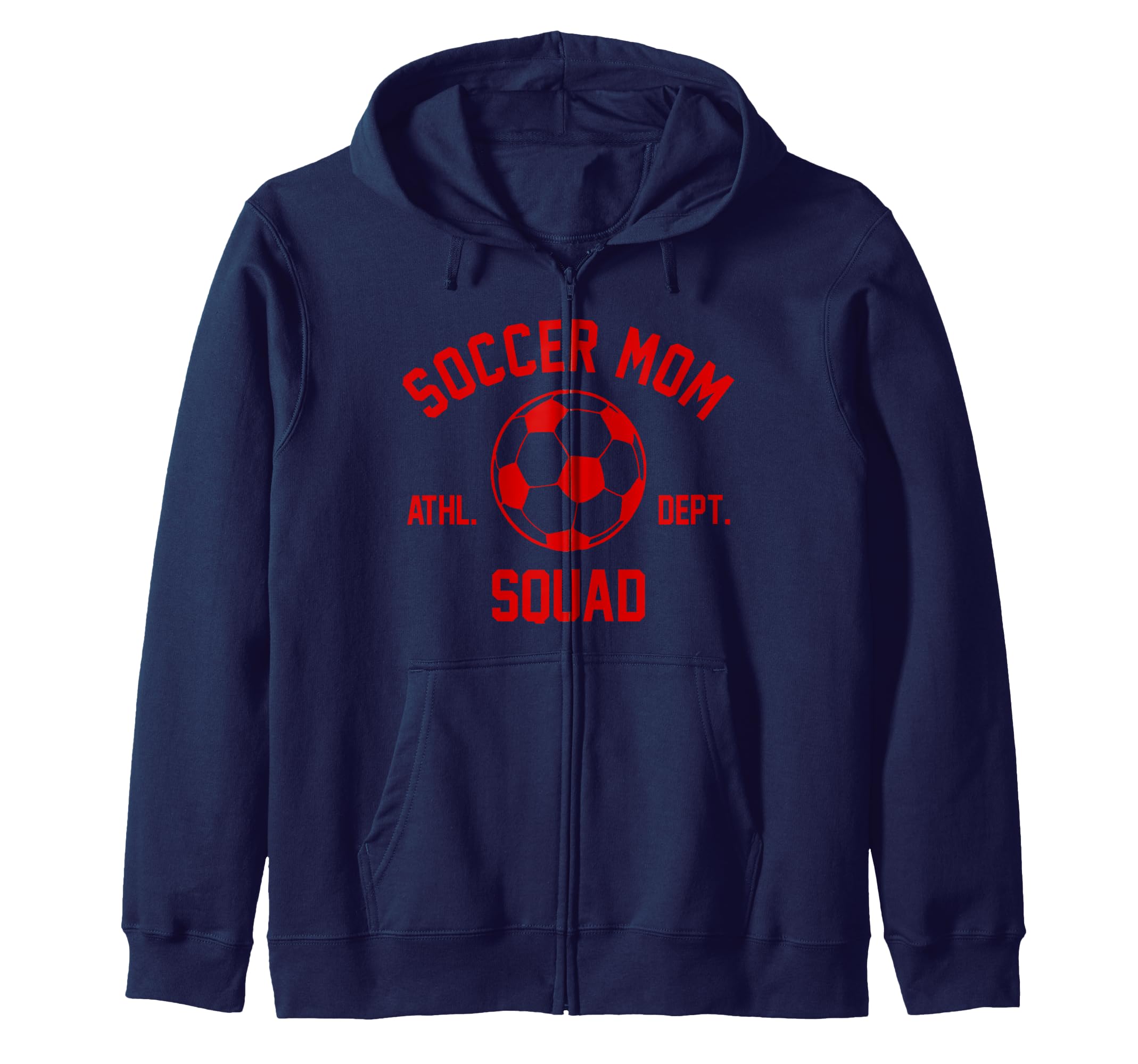 Soccer Mom Squad Gifts Hoodie - Streetwear Style Men Women