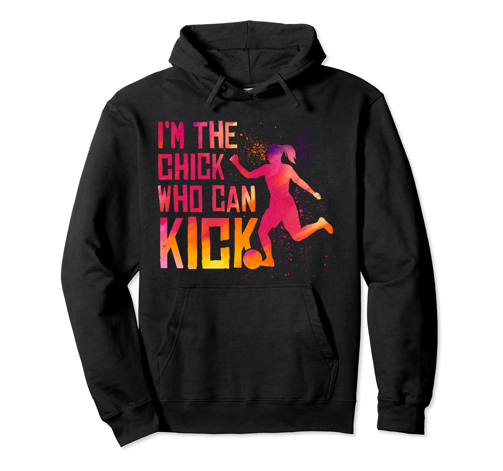 Soccer Funny Soccer Striker Hoodie - Novelty Apparel Unisex