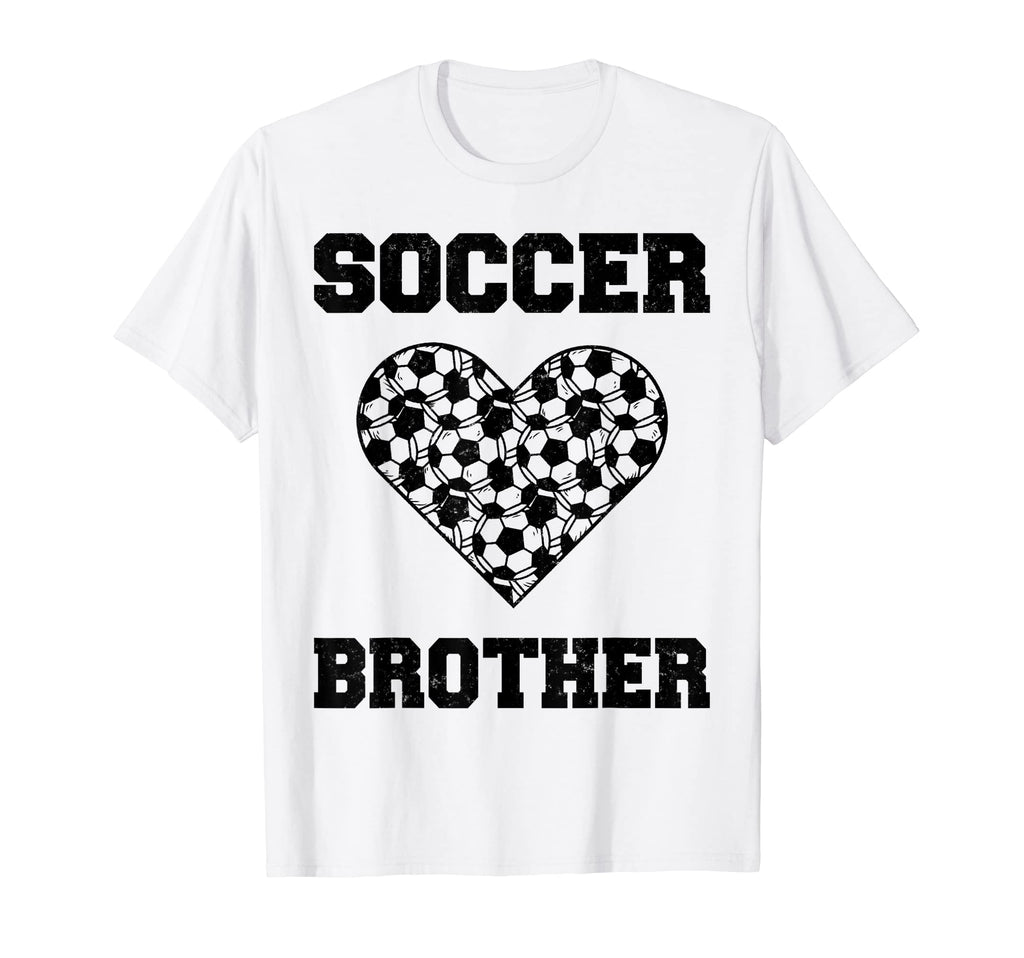 Soccer Brother Family Matching Sport T-Shirt - Casual Everyday Wear Unisex