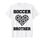 Soccer Brother Family Matching Sport T-Shirt - Casual Everyday Wear Unisex