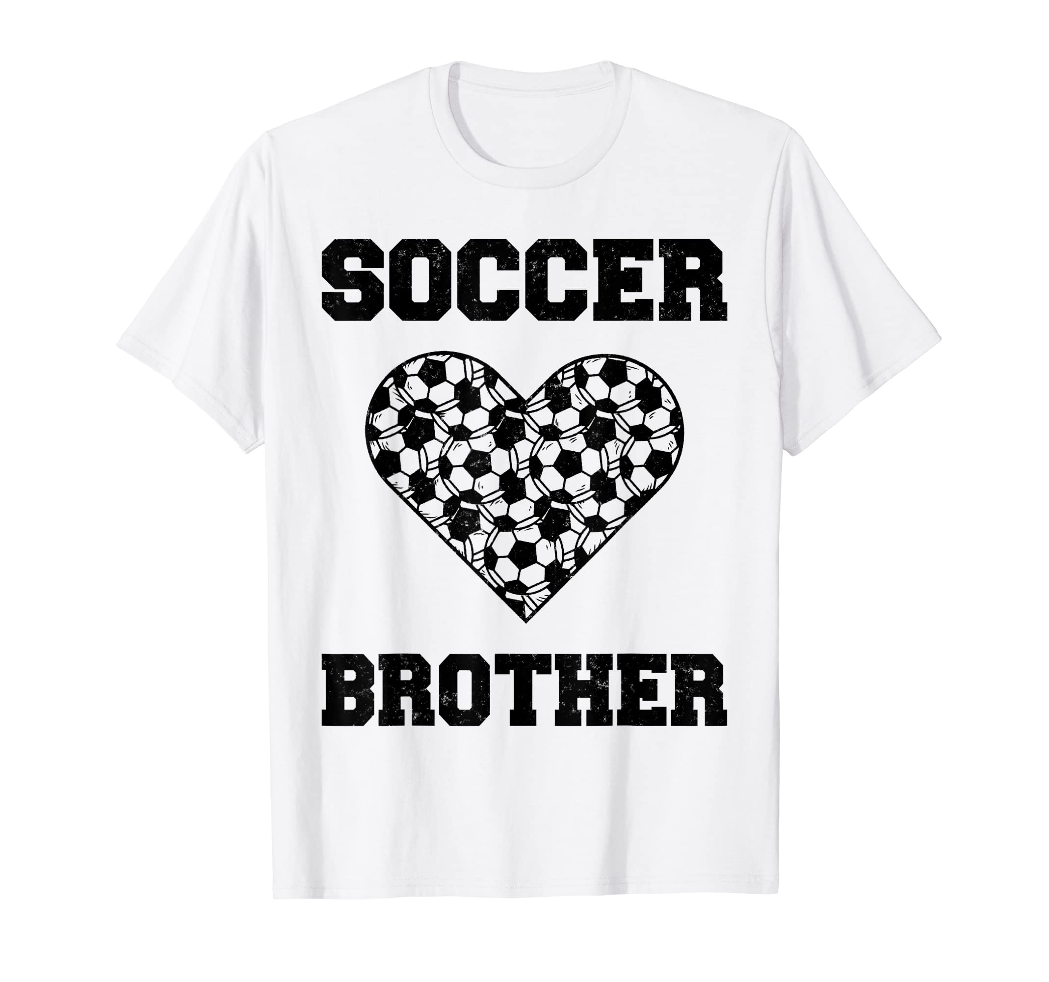 Soccer Brother Family Matching Sport T-Shirt - Casual Everyday Wear Unisex