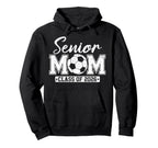 Senior Mom Class 2026 Soccer Mom Hoodie - Graphic Print for Adults