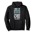 Funny Hockey Goalie Mother Hockey Hoodie - Unique Graphic Unisex