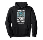 Funny Hockey Goalie Mother Hockey Hoodie - Unique Graphic Unisex