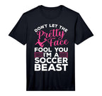 Soccer Teen Soccer Lover Player Sports T-Shirt - Graphic Print Men Women