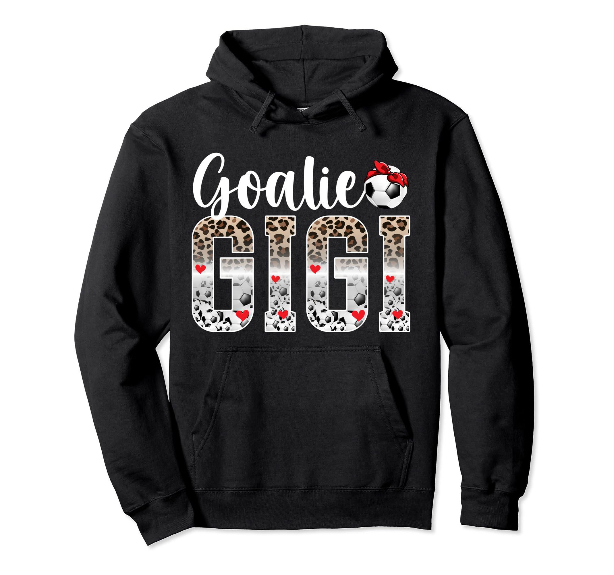 Soccer Goalie Gigi Leopard Gigi Soccer Hoodie - Unique Graphic Men Women