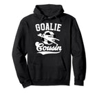 Soccer Goalie Cousin Soccer Keeper Hoodie - Streetwear Style for Adults