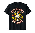 Outnumbered Ducklings Football Soccer T-Shirt - Minimalist Print Unisex
