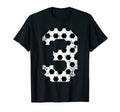 Soccer 3 Jersey Number T-Shirt - Casual Everyday Wear Men Women
