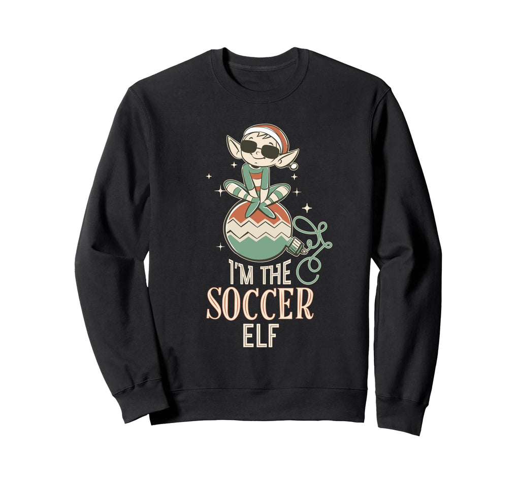 Im Soccer Elf Matching Family Sweatshirt - Aesthetic Graphic Unisex