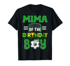 Mima Birthday Soccer Goal Family T-Shirt - Novelty Apparel for Adults