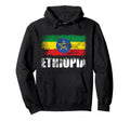Ethiopia Flag Ethiopian Flag Hood Hoodie - Unique Graphic Unisex