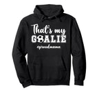 Proud Soccer Goalie Mama Soccer Keeper Mom Hoodie - Minimalist Print Unisex