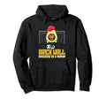 Goalkeeper Brick Wall Disguised As Hoodie - Novelty Apparel for Adults