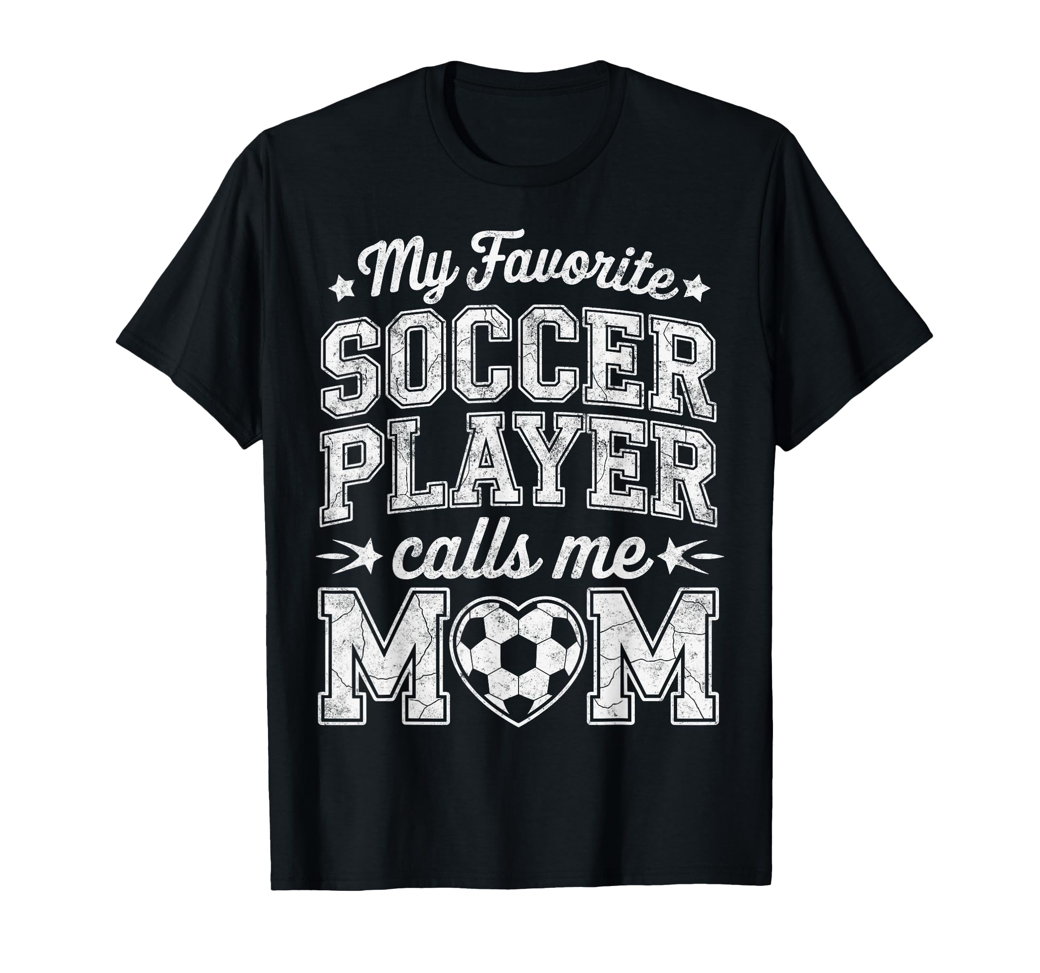 My Favorite Soccer Player Calls Me T-Shirt - Fun Novelty Design for Adults