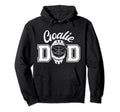 Ice Hockey Goalie Dad Proud Ice Hockey Hoodie - Fun Novelty Design Unisex