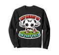 My Heart Is That Field Soccer Sweatshirt - Streetwear Style for Adults