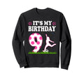 Its My 9Th Birthday Soccer Theme 9 Sweatshirt - Minimalist Print Men Women