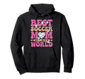 Best Soccer Mom World Hoodie - Graphic Print for Adults