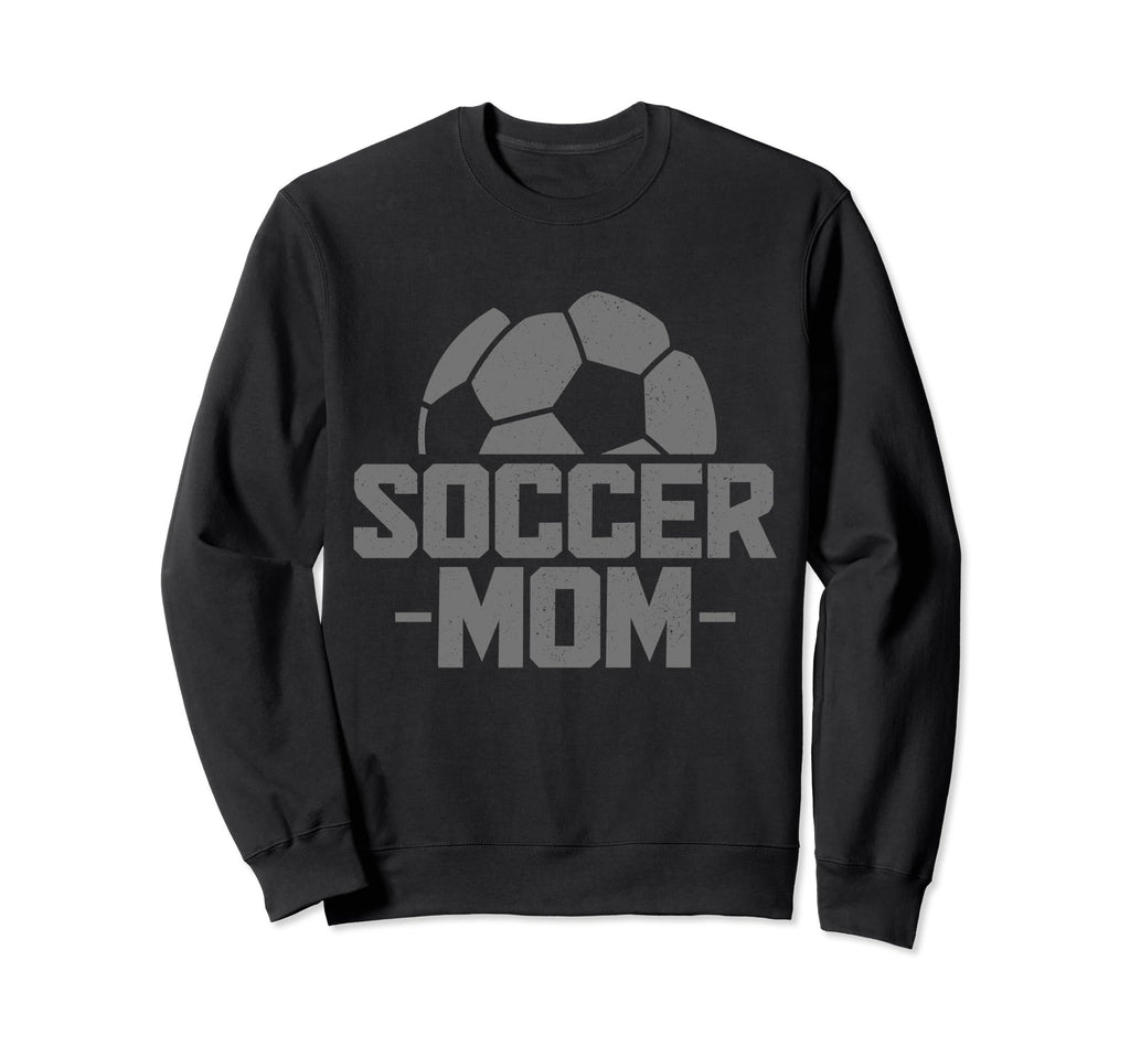 Soccer Mom Soccer Player Sweatshirt - Graphic Print for Adults