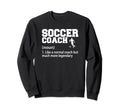 Soccer Coaching Training Trainer Sweatshirt - Streetwear Style Unisex