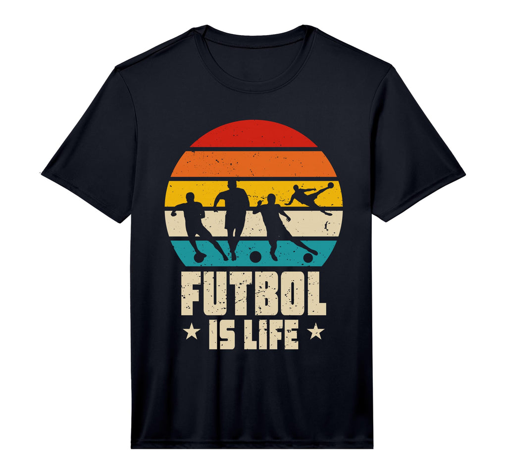 Futbol Is Life Soccer Football Player T-Shirt - Unique Graphic Unisex