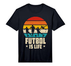 Futbol Is Life Soccer Football Player T-Shirt - Unique Graphic Unisex