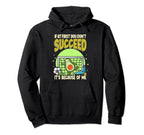 Avocado Soccer Goalie If First You Dont Hoodie - Unique Graphic Unisex