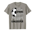Ich Bin Ein Goalkeeper Football Soccer T-Shirt - Custom Art Print Unisex